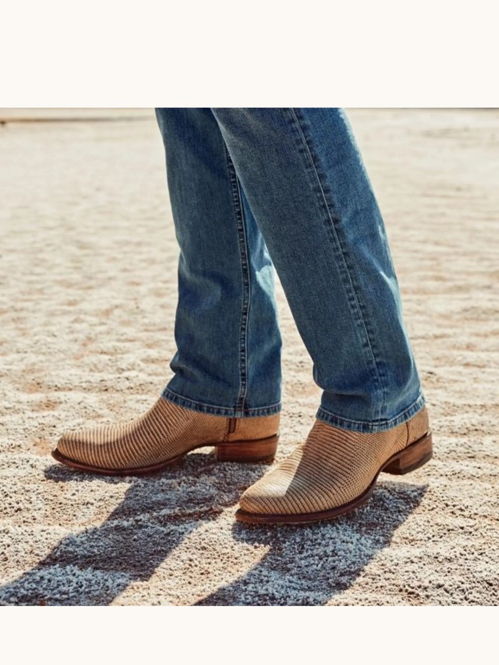 TECOVAS The Nick Lizard Leather Western Boot - 11 - Picture 4 of 13